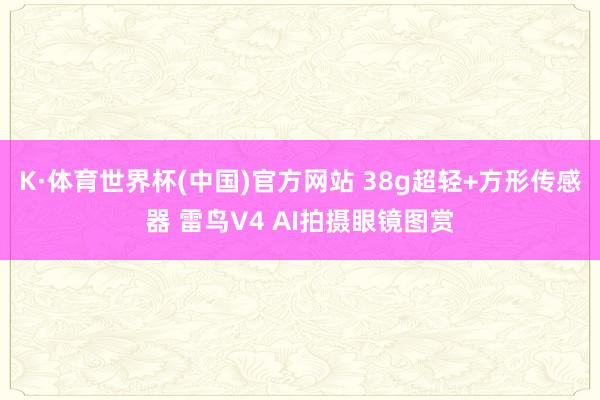 K·体育世界杯(中国)官方网站 38g超轻+方形传感器 雷鸟V4 AI拍摄眼镜图赏