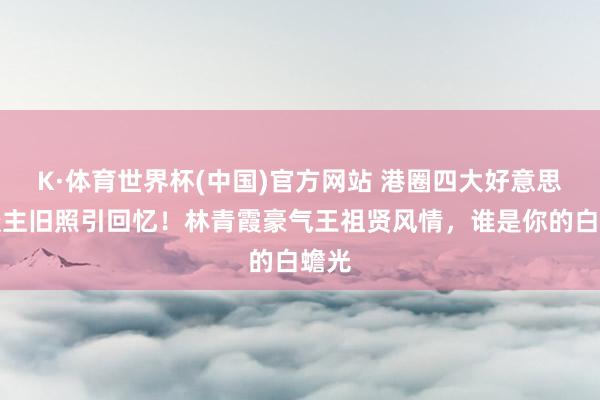 K·体育世界杯(中国)官方网站 港圈四大好意思东谈主旧照引回忆!林青霞豪气王祖贤风情,谁是你的白蟾光