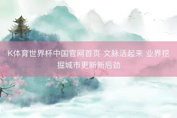 K体育世界杯中国官网首页 文脉活起来 业界挖掘城市更新新后劲